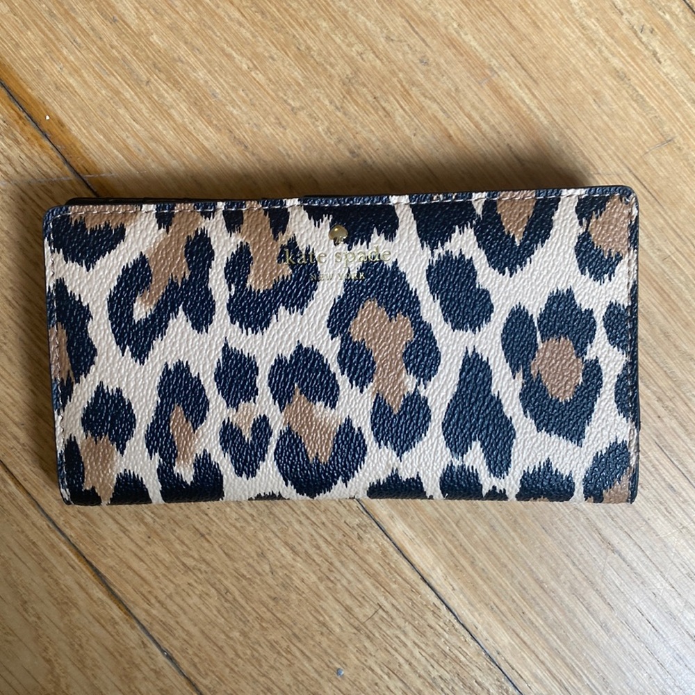 Kate Spade Leopard Wallet